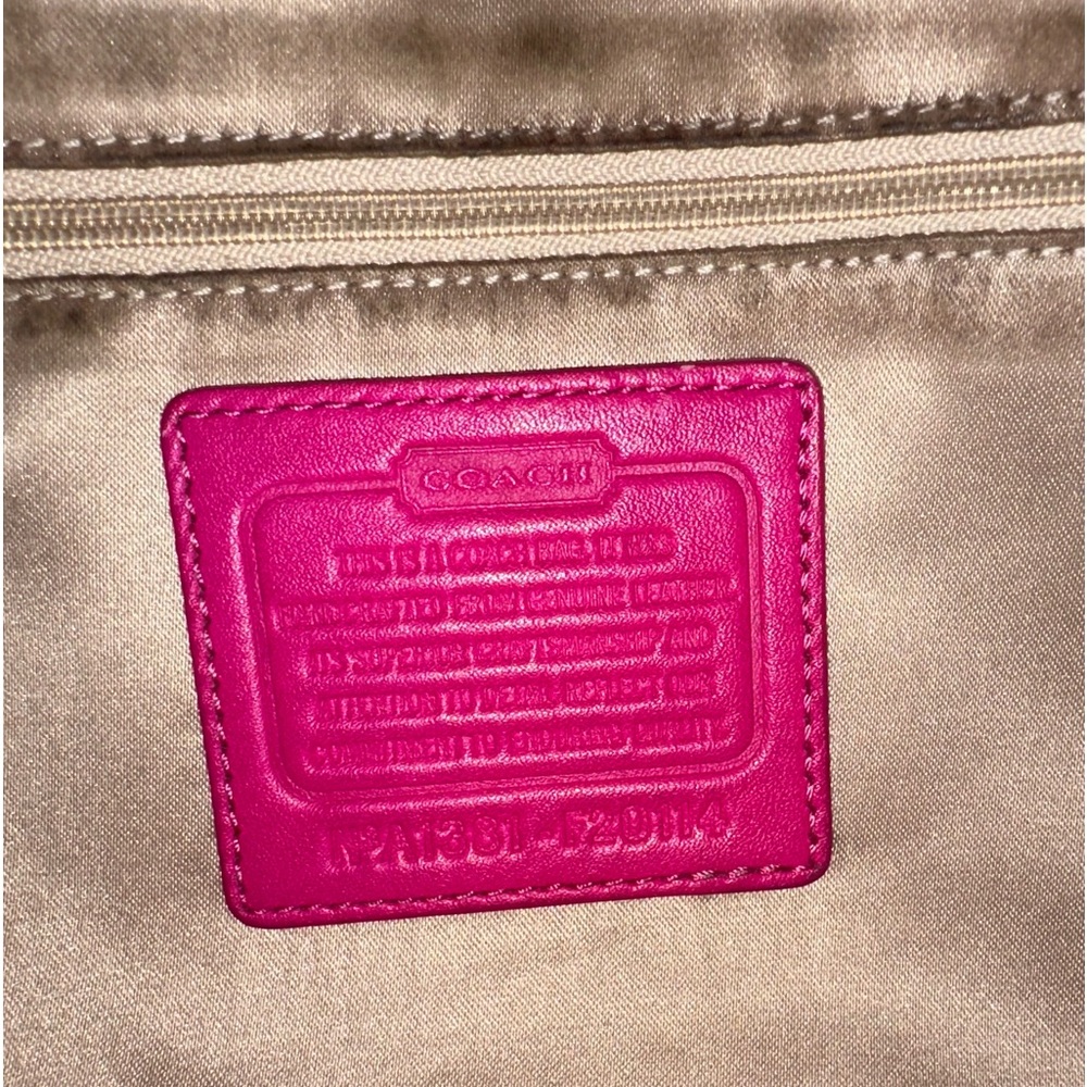 Pink Coach Hobo Bag - Picture 7 of 16